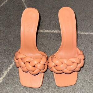 Billini Women's Braided Mules - Peach